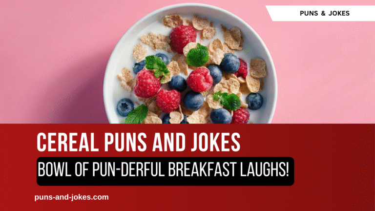 Cereal-ously Funny: A Bowl of Pun-derful Breakfast Laughs!