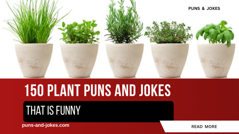 plants puns and jokes