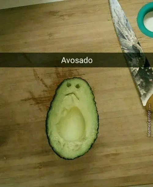 funny avacado