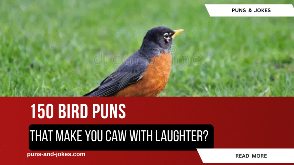 Can You Handle 150 Bird Puns That Make You Caw with Laughter? birds puns and jokes