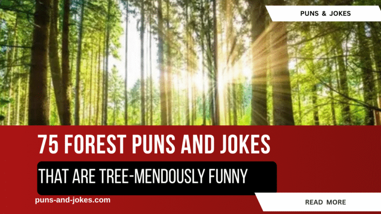 forest puns and jokes