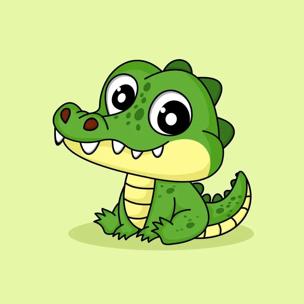 cute alligator