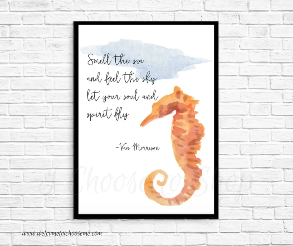 sea horse qoute
