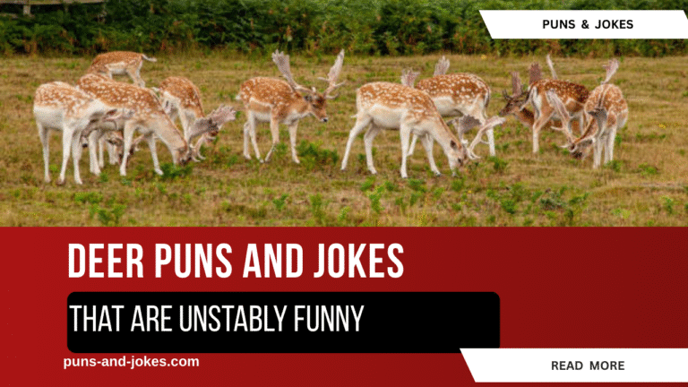 75 Deer Puns jokes that Are Unstably Funny