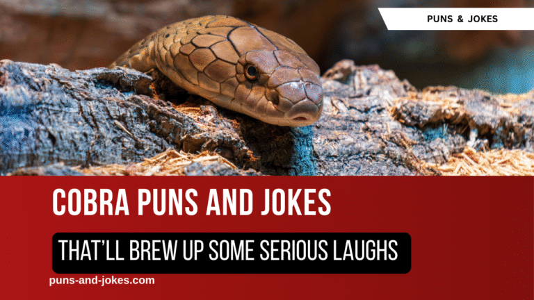 75 Cobra Puns That’ll Brew Up Some Serious Laughs