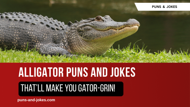 Snappy Laughs Ahead: Dive into the Best Alligator Puns That’ll Make You Gator-Grin!