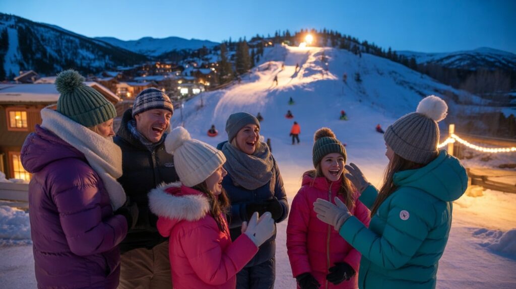 25) Go to Ullr Nights at Snowmass for lights, winter fun, and night energy