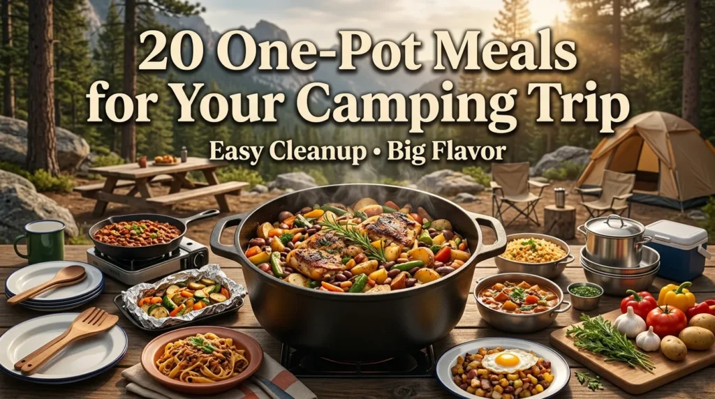 One Pot Meals for Your Camping Trip Checklist