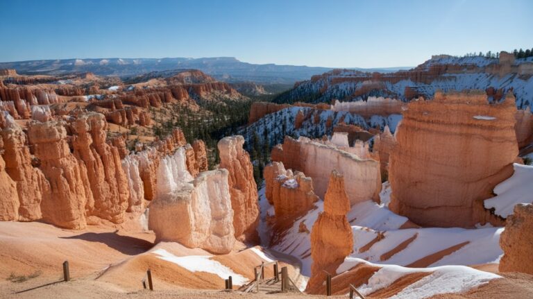 21 National Parks in Winter Map for Snow Hikes and Scenic Drives