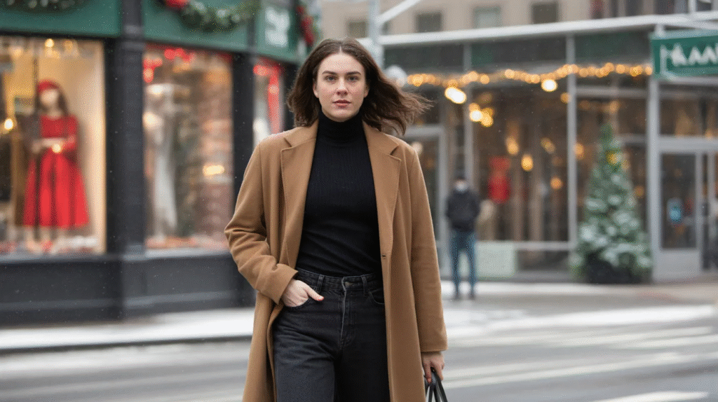 24 NYC Christmas Outfits Checklist for Day Tours and Night Lights to Try!