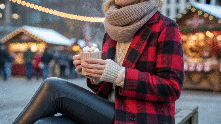 24 Outfits You Need for Christmas in London Guide for Rainy Days and Cold Nights to Try!