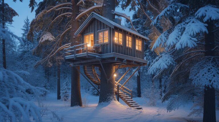 20 Snowy Cabins Where to Stay for Fireplace Weekends and Snow Views to Try!