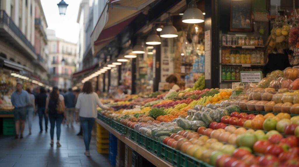 1) Mercat de la Boqueria (Food Market)