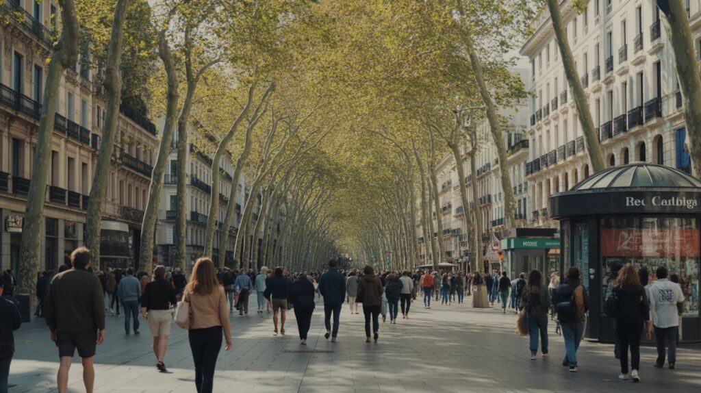 2) La Rambla Morning Walk (Classic Boulevard)
