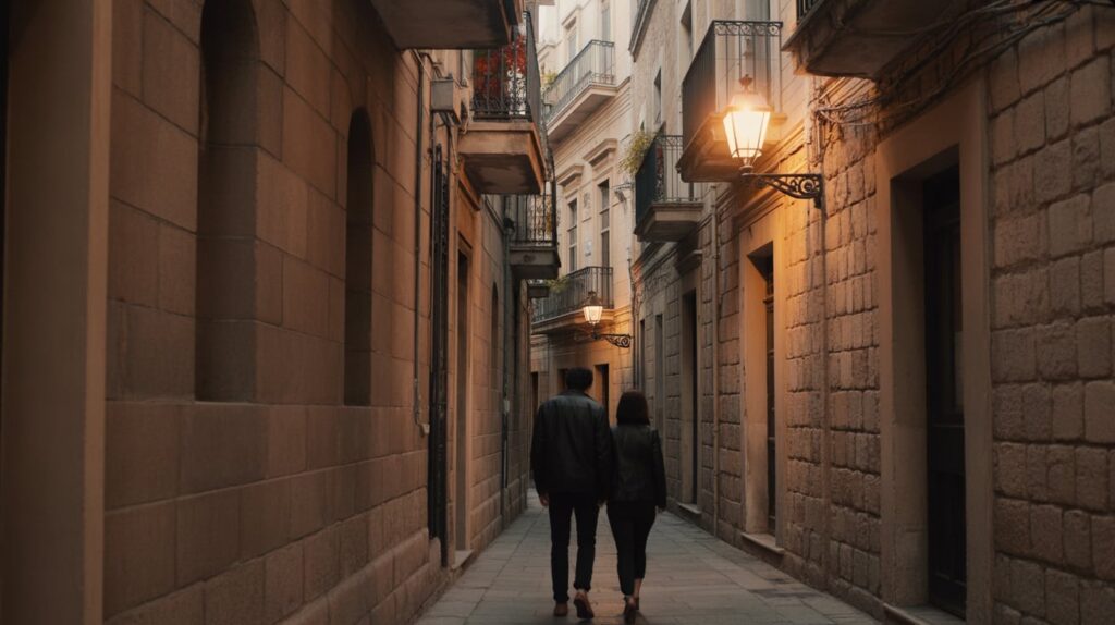 4) Gothic Quarter Alley Loop (Stone Streets + Tiny Plazas)