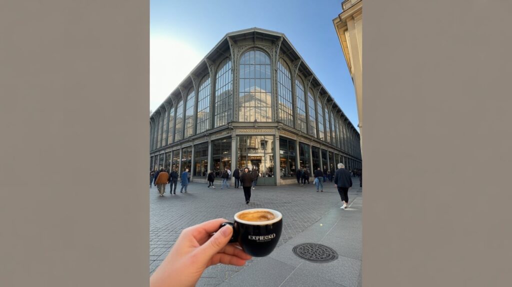 3) Day 1 Map Pin: Santa Caterina Market Roof + Quick Picnic