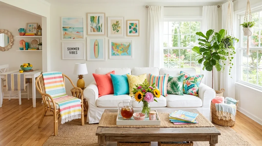 Explore 17 Bright Summer Decor Ideas for Your Home Explore 17 Bright Summer Decor Ideas