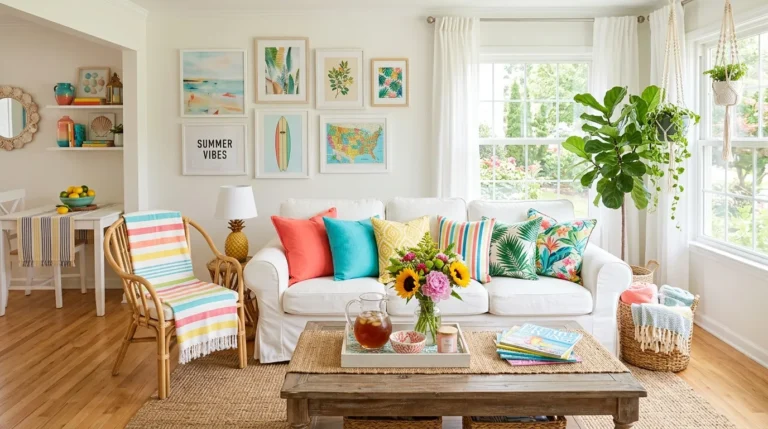 Explore 17 Bright Summer Decor Ideas