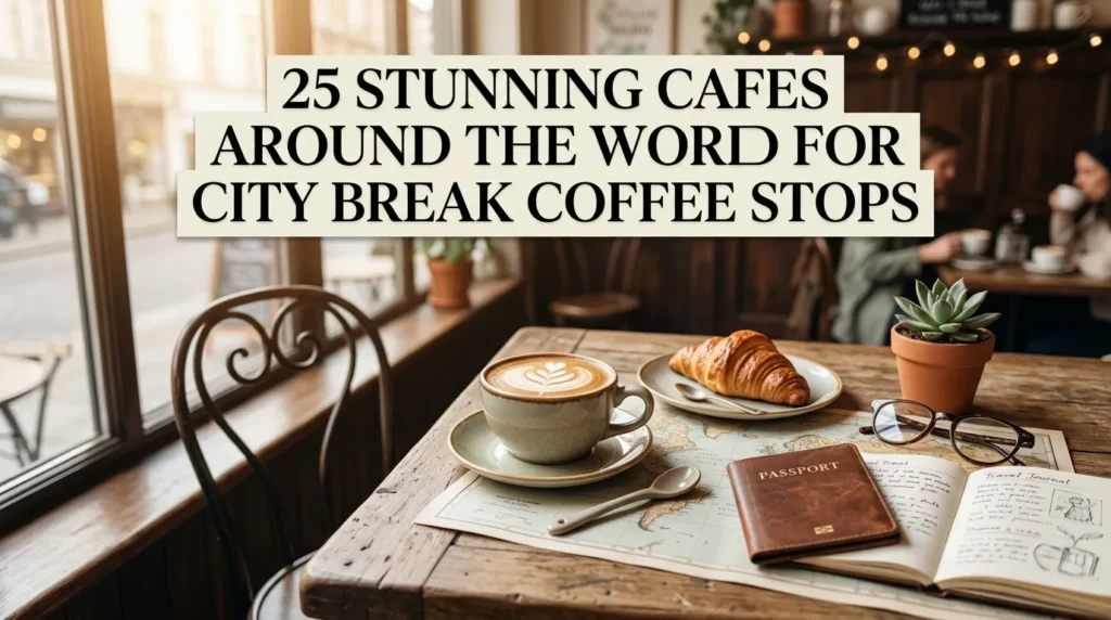 25 Stunning Cafes in the World Map for City Break Coffee Stops — to Try!