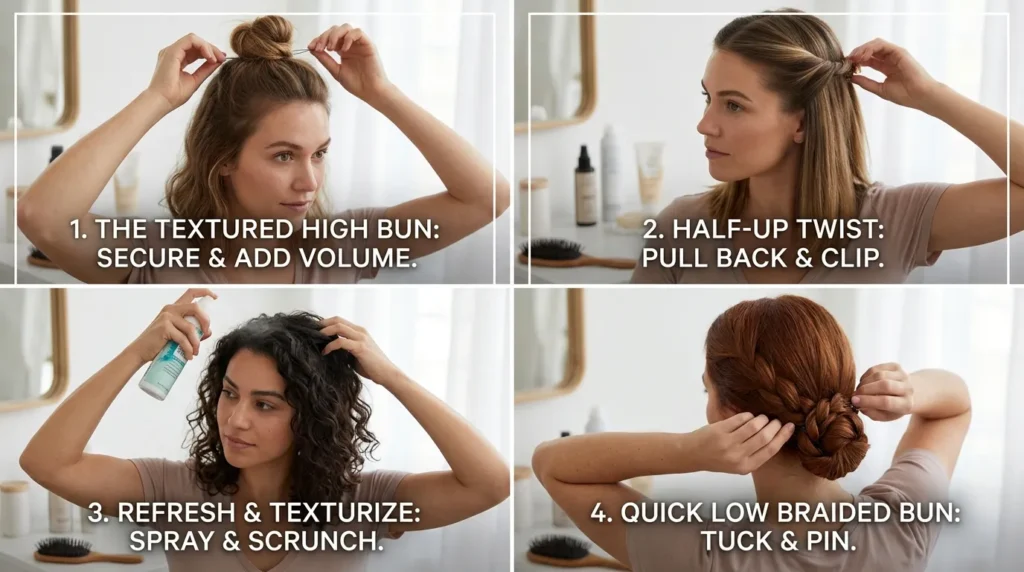 Quick Hair Fixes: Do Medium Hair Styles