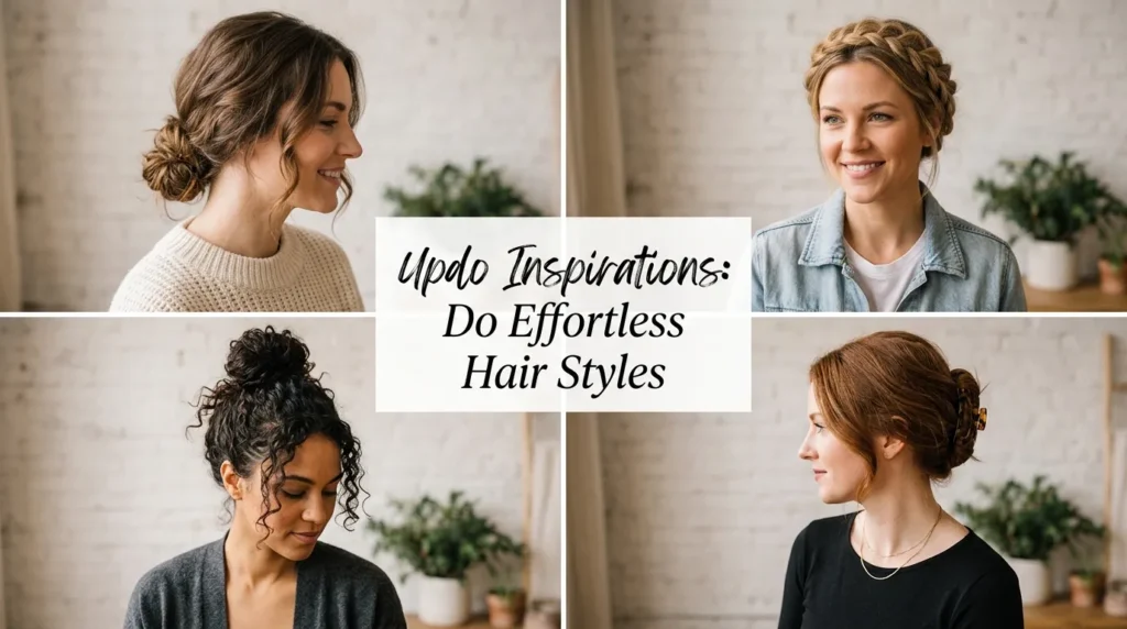 Top 10 Updo Inspirations: Do Effortless Hair Styles