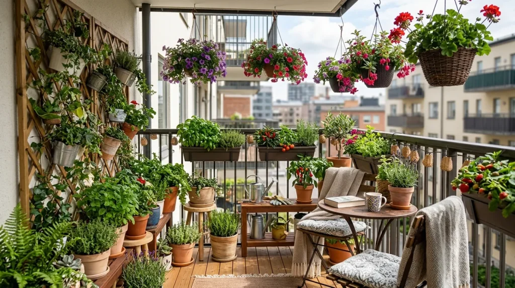Small Balcony Tips: Do Apartment Garden Ideas