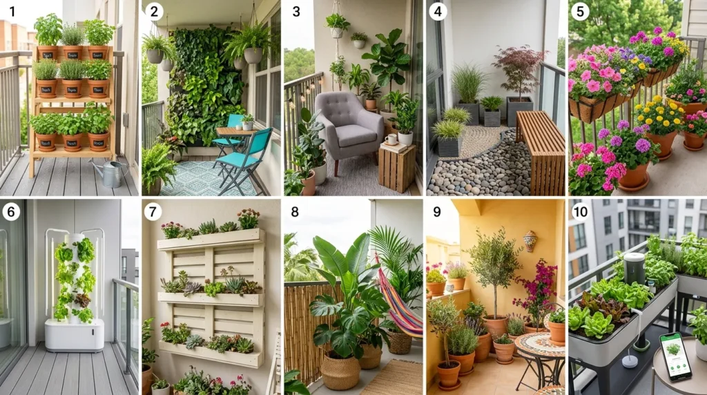 Top 10 Balcony Garden Inspirations: Do Green Space Ideas Balcony Garden Inspirations: Do Green Space Ideas