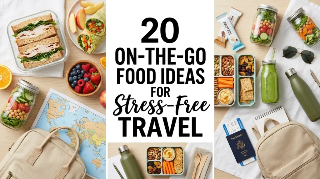 20 On-the-Go Food Ideas for Stress-Free Travel 20 On-the-Go Food Ideas for Stress-Free Travel