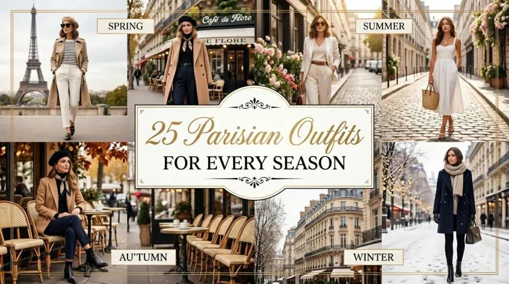 25 Parisian Outfits for Every Season