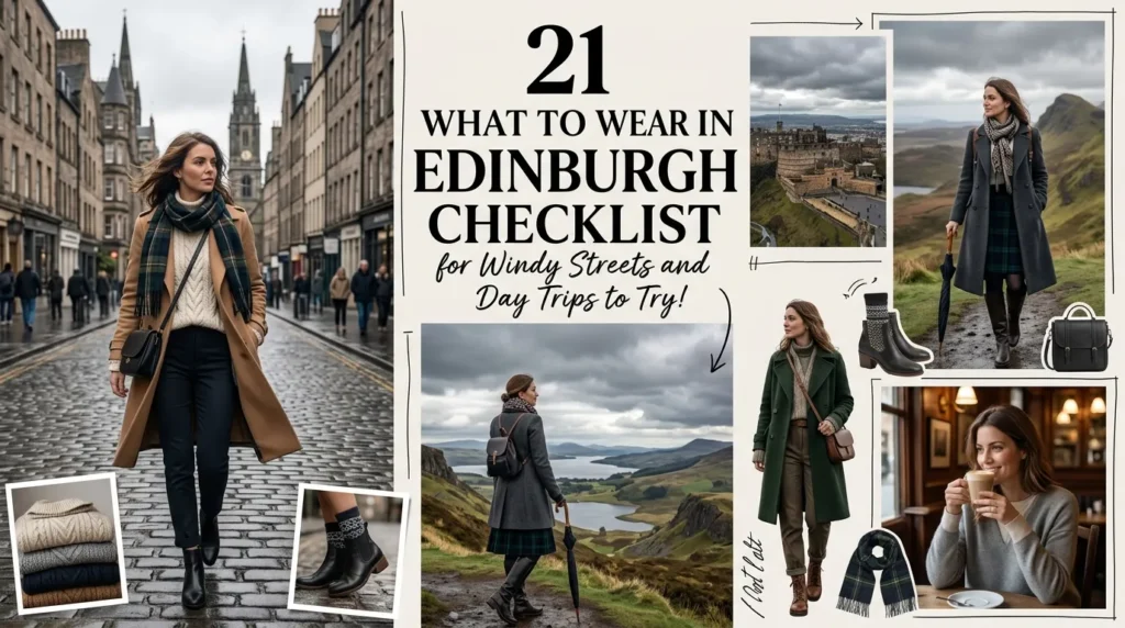 21 What to Wear in Edinburgh Checklist for Windy Streets and Day Trips to Try! 21 What to Wear in Edinburgh Checklist for Windy Streets and Day Trips to Try!