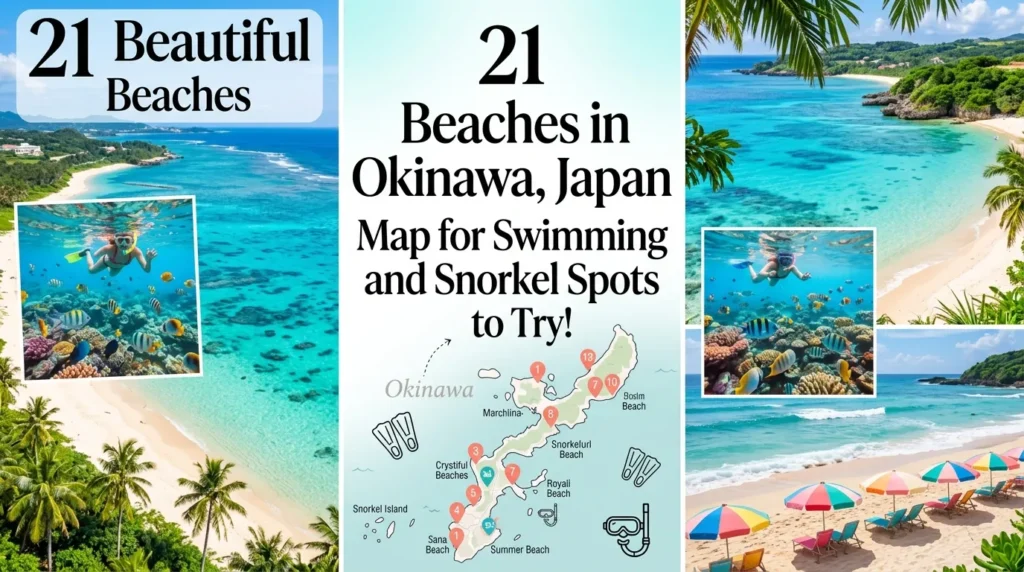 21 Beautiful Beaches in Okinawa, Japan Map for Swimming and Snorkel Spots to Try! 21 Beautiful Beaches in Okinawa, Japan Map for Swimming and Snorkel Spots to Try!