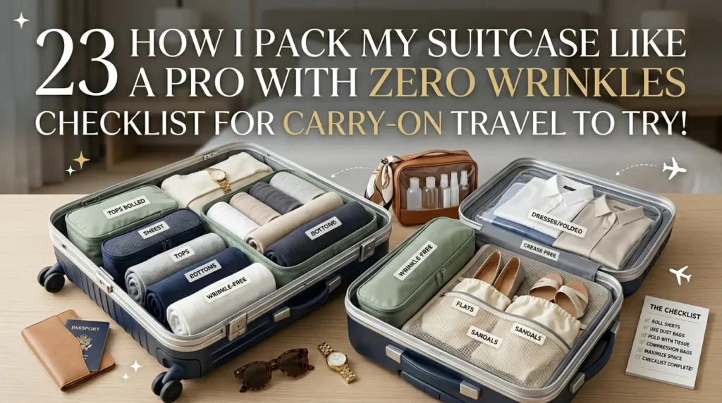 23 How I Pack My Suitcase Like a Pro with Zero Wrinkles Checklist for Carry-On Travel to Try! 23 How I Pack My Suitcase Like a Pro with Zero Wrinkles Checklist for Carry-On Travel to Try!