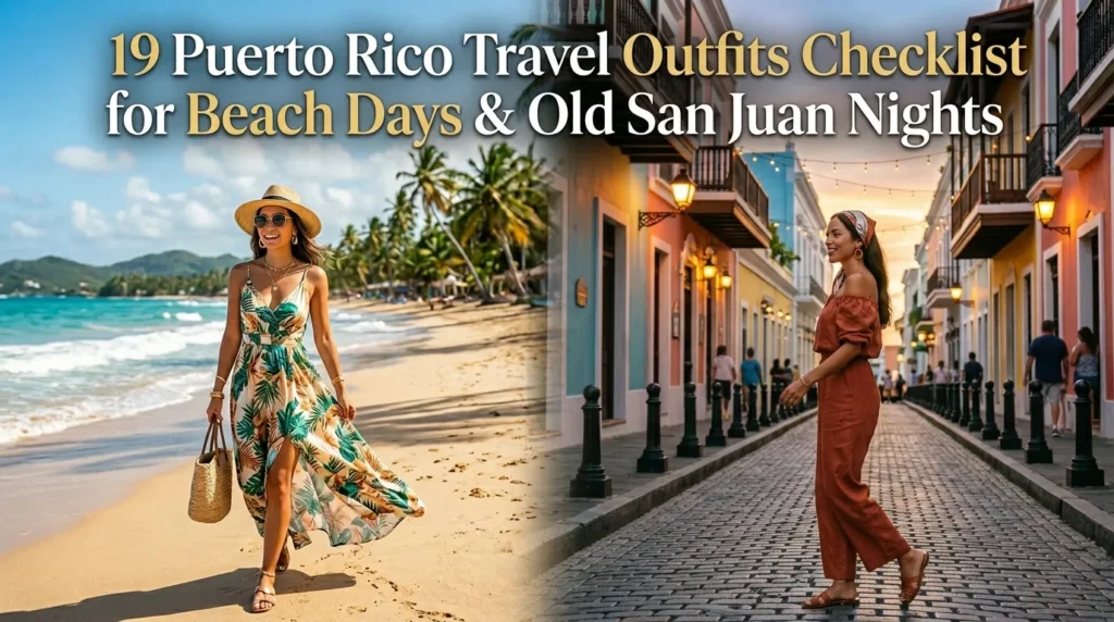 19 Puerto Rico Travel Outfits Checklist for Beach Days & Old San Juan Nights 19 Puerto Rico Travel Outfits Checklist for Beach Days & Old San Juan Nights