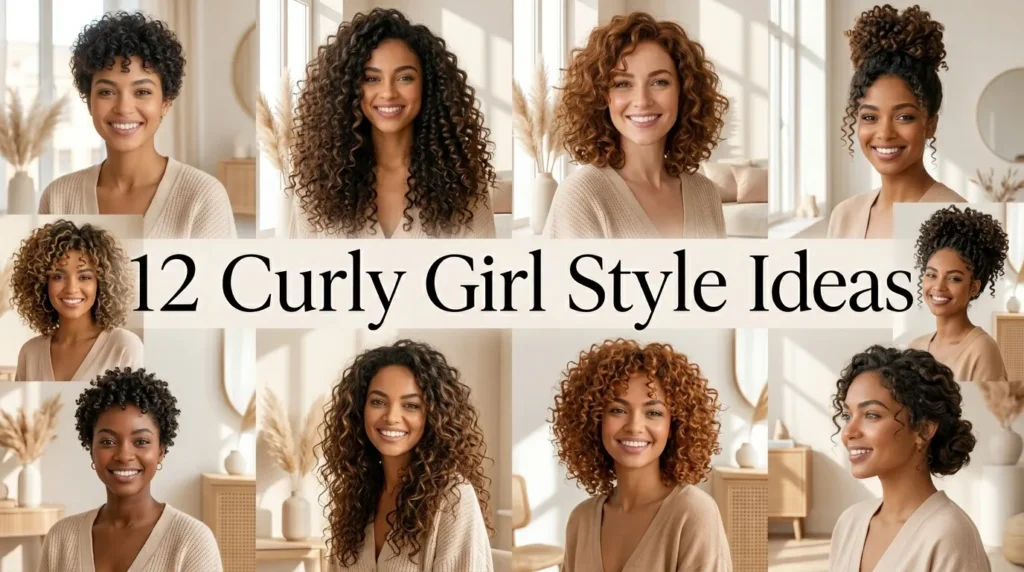 12 Curly Girl Style Ideas 12 Curly Girl Style Ideas