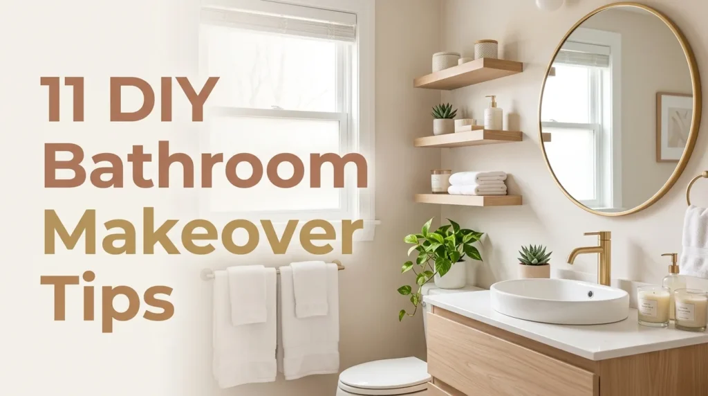 11 DIY Bathroom Makeover Tips 11 DIY Bathroom Makeover Tips