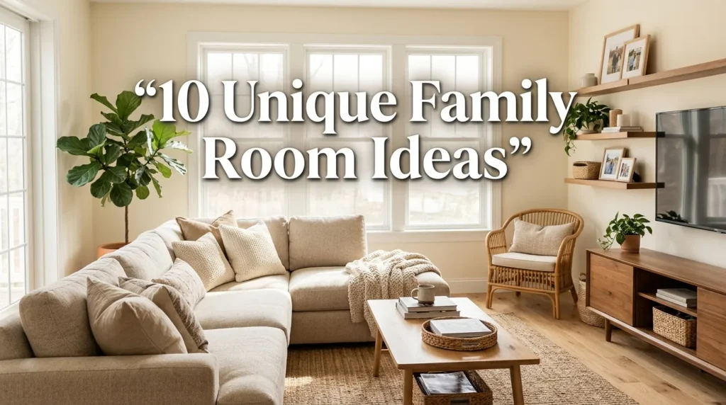 10 unique Family Room Ideas 10 unique Family Room Ideas