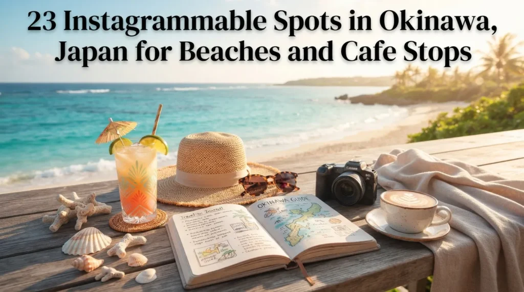 Instagrammable Spots in Okinawa, Japan Map for Beaches and Cafe Stops