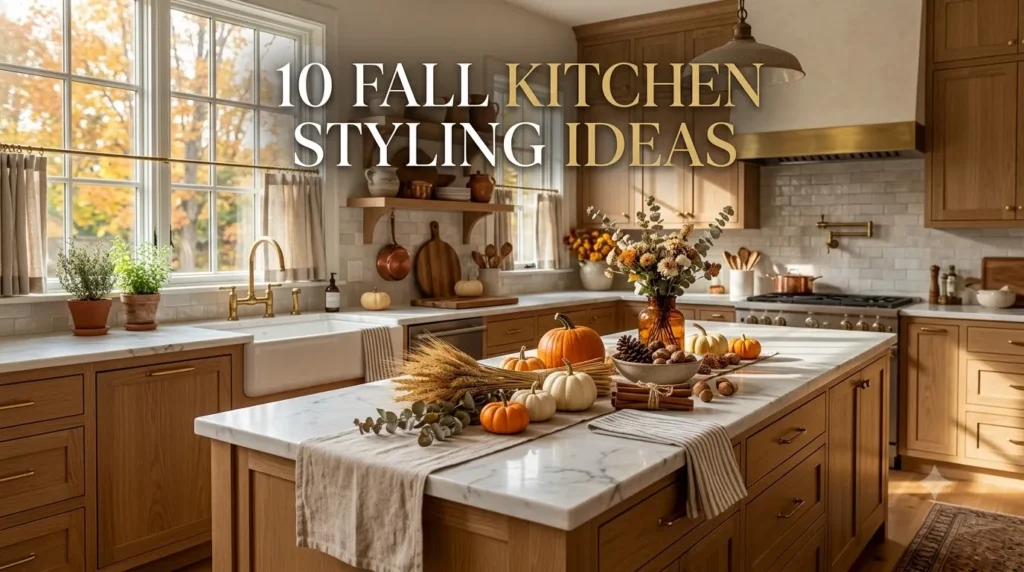10 Fall Kitchen Styling Ideas 10 Fall Kitchen Styling Ideas