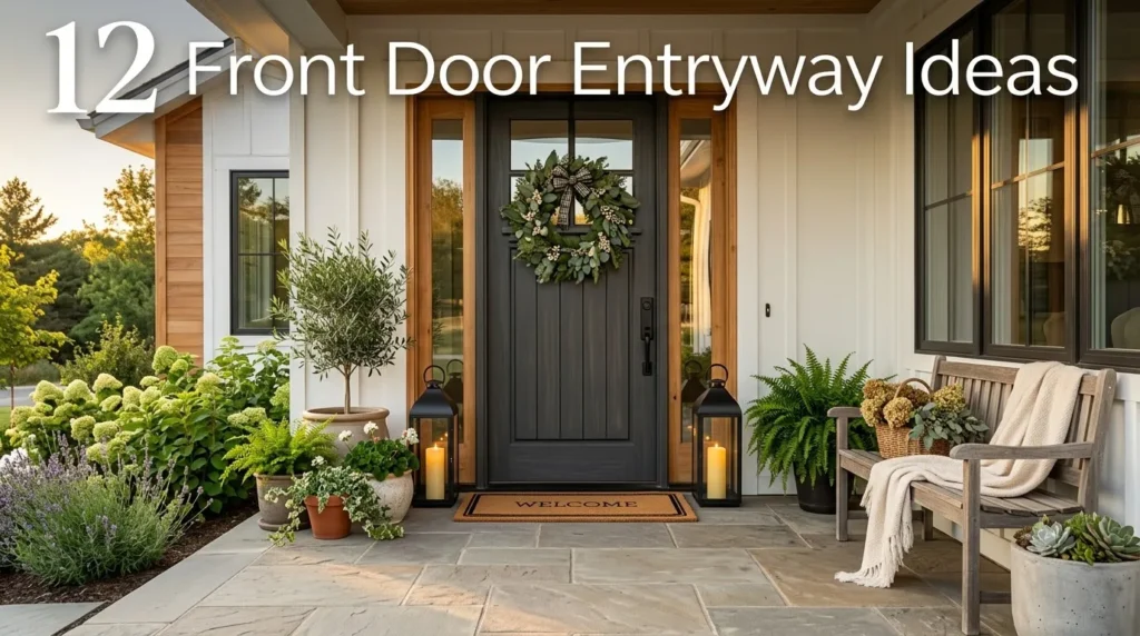 12 Front Door Entryway Ideas 12 Front Door Entryway Ideas