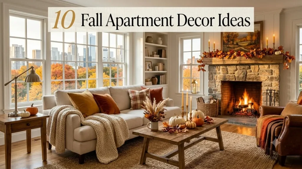 10 Fall Apartment Decor Ideas