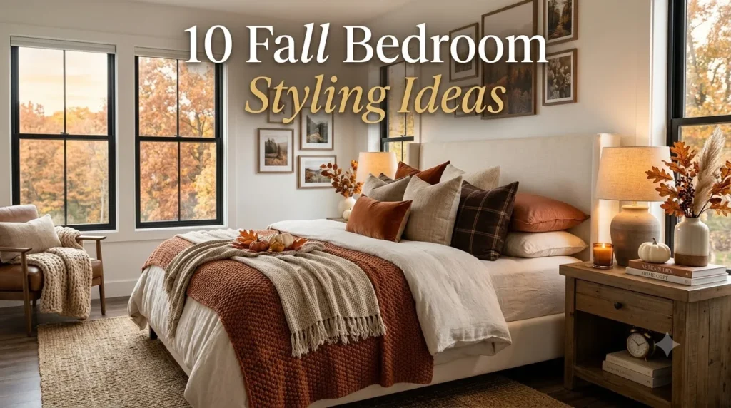 10 Fall Bedroom Styling Ideas 10 Fall Bedroom Styling Ideas