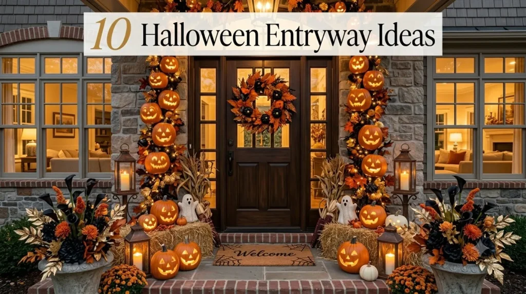 10 Halloween Entryway Ideas 10 Halloween Entryway Ideas