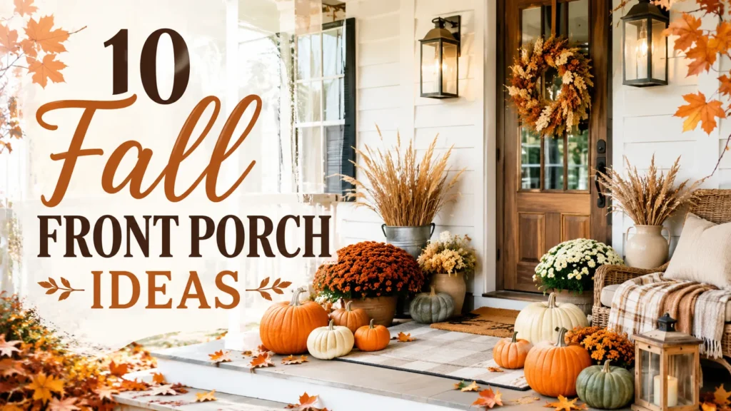 10 Fall Front Porch Ideas 10 Fall Front Porch Ideas