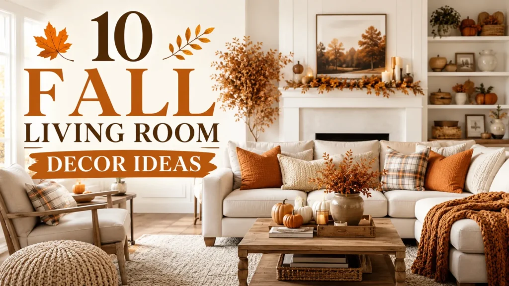 10 Fall Living Room Decor Ideas 10 Fall Living Room Decor Ideas