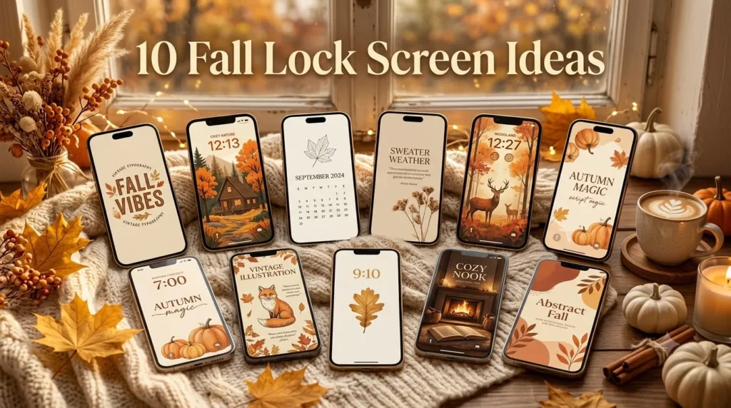 10 Fall Lock Screen Ideas 10 Fall Lock Screen Ideas