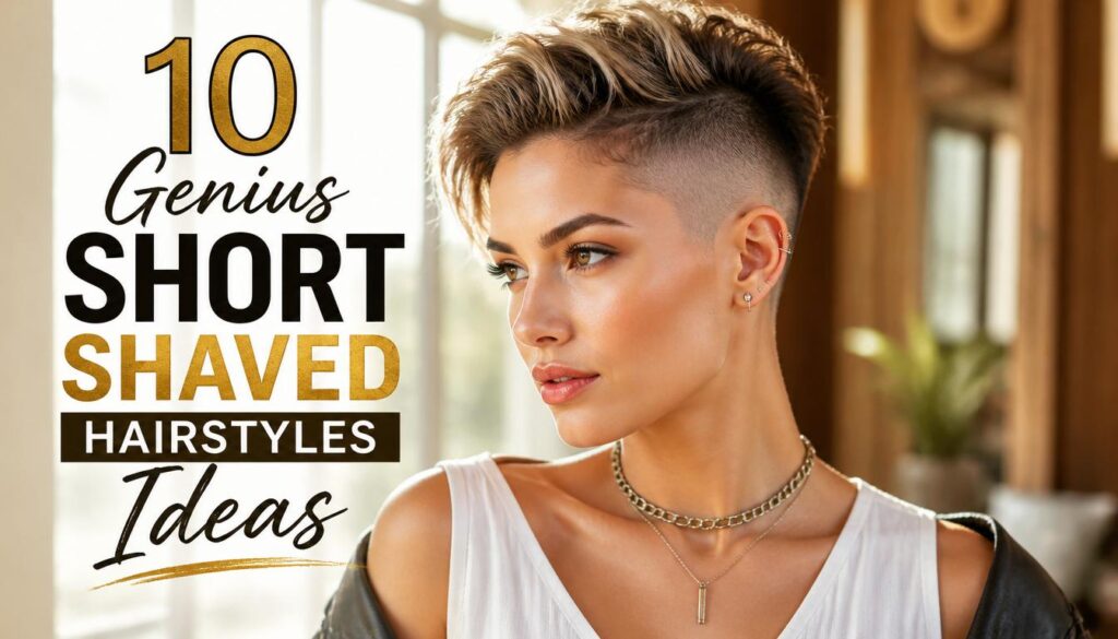 10 Genius Short Shaved Hairstyles Ideas 10 Genius Short Shaved Hairstyles Ideas