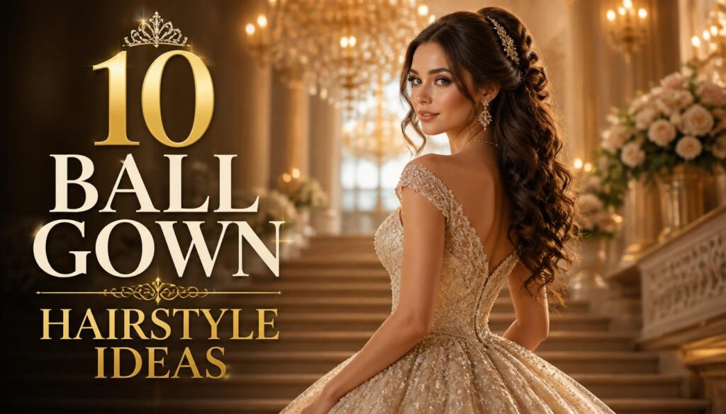 10 Ball Gown Hairstyle Ideas 10 Ball Gown Hairstyle Ideas