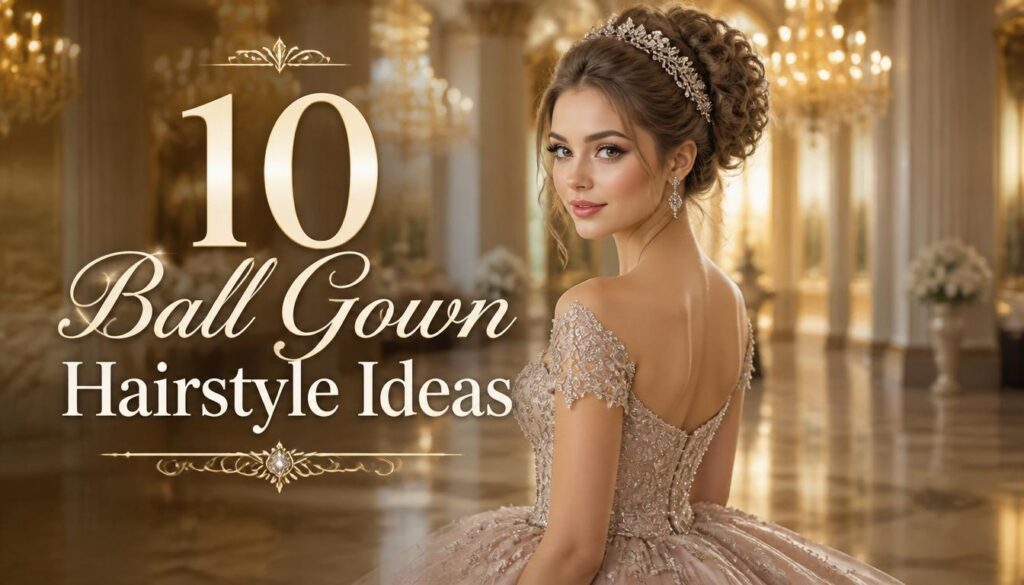 10 Ball Gown Hairstyle Ideas 10 Ball Gown Hairstyle Ideas