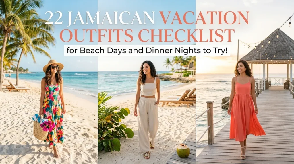 22 Jamaican Vacation Outfits Checklist for Beach Days and Dinner Nights to Try!
