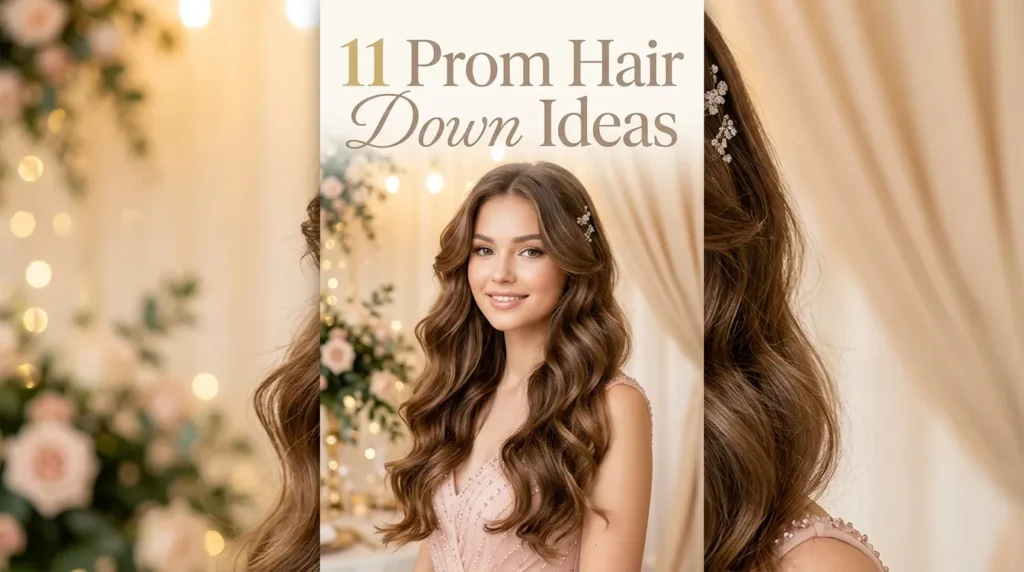 11 Prom Hair Down Ideas 11Prom Hair Down Ideas